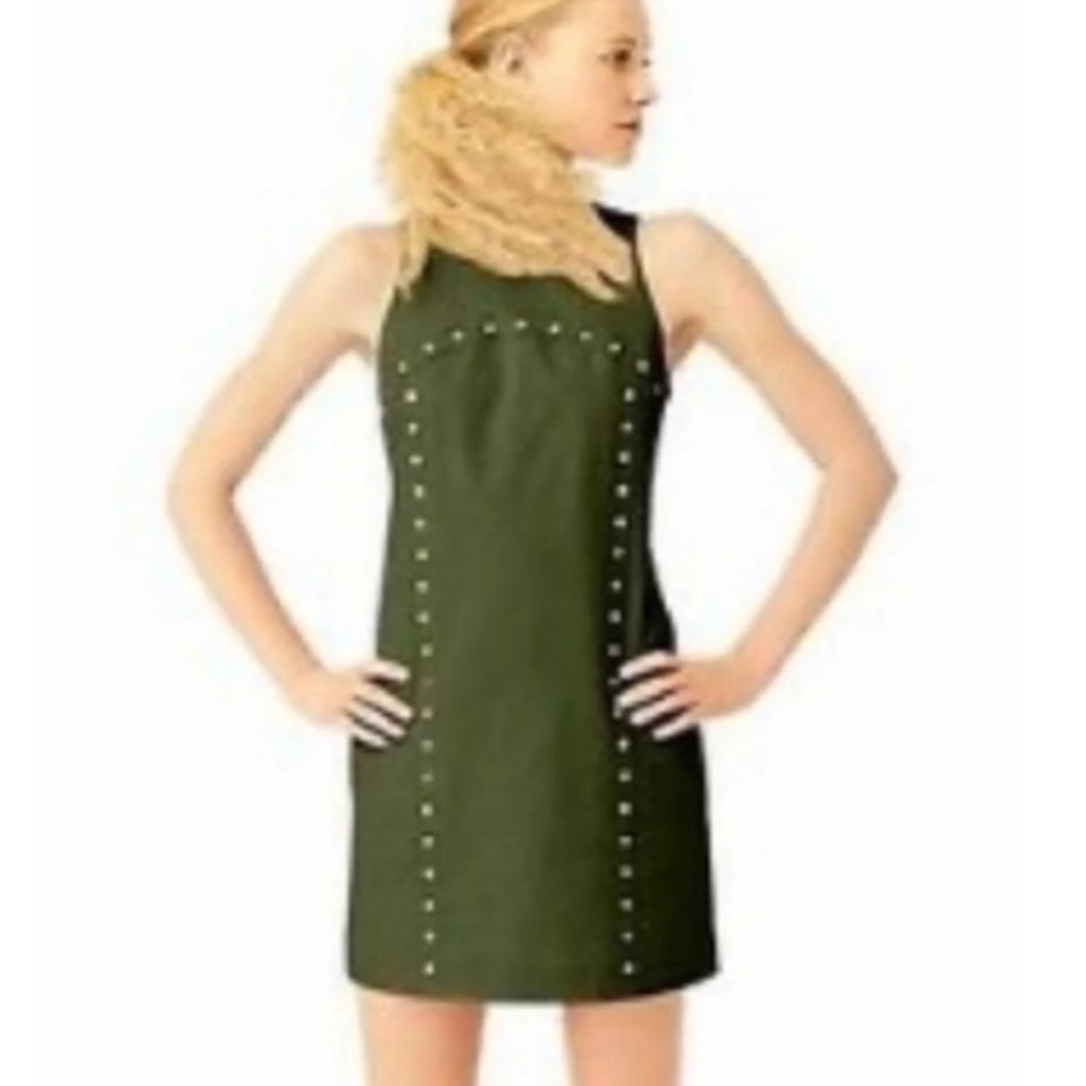 kate spade saturday army green dress - Picture 2 of 8